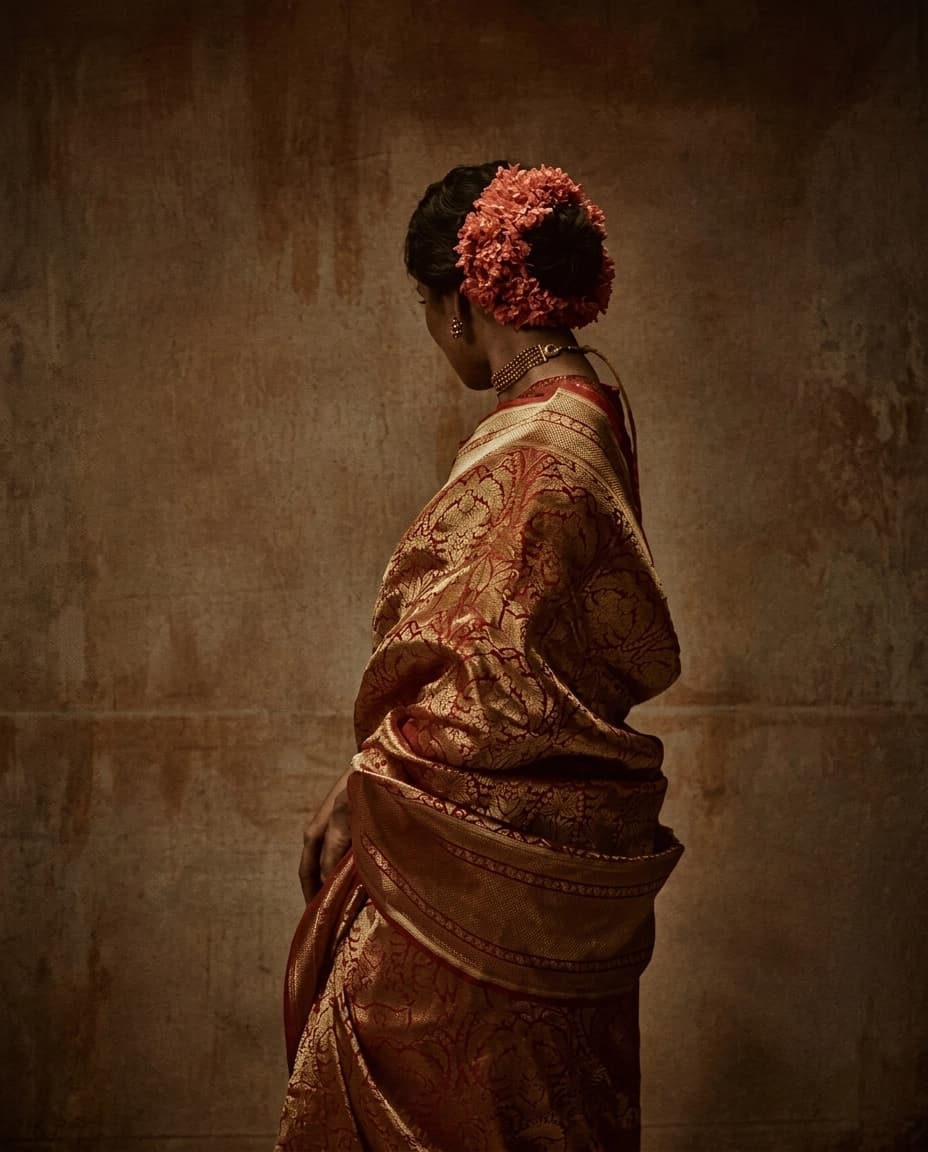 Why a Handwoven Saree Does Not Age in Color