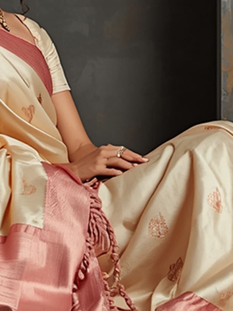 Printed Tussar – view 4